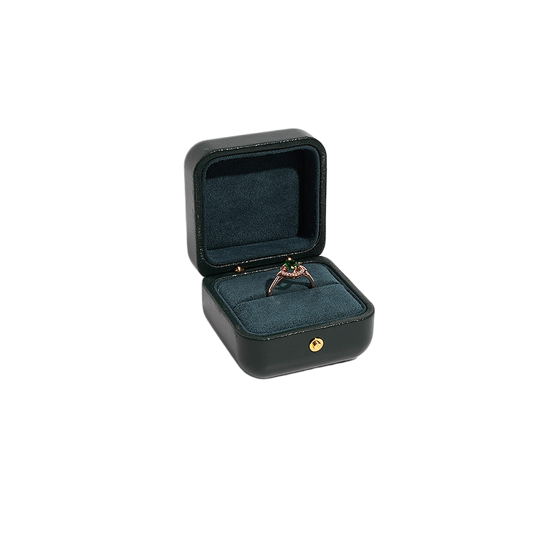 5pcs Luxury PU Leather Jewelry Box, Velvet Lined Gift Case, Elegant Presentation Packaging