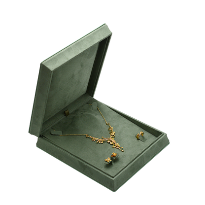 5PCS Velvet Jewelry Box, Suede Gift Packaging Case for Rings Earrings Necklaces