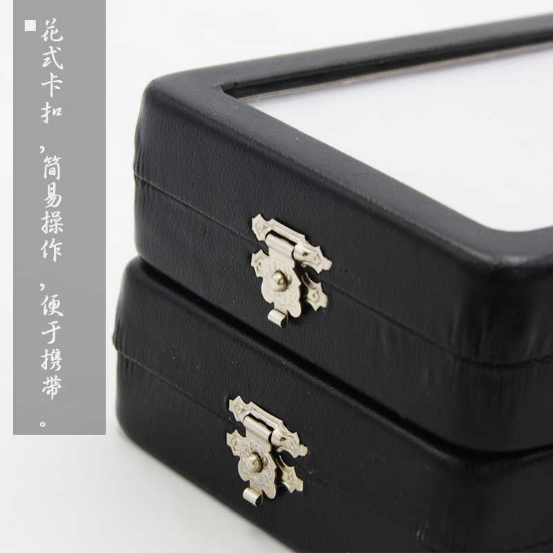 5PCS Gemstone Display Box for Loose Stones, Crystal Storage Case,stone box
