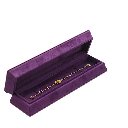 5PCS Velvet Jewelry Box, Suede Gift Packaging Case for Rings Earrings Necklaces