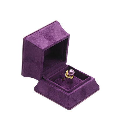 5PCS Velvet Jewelry Box, Suede Gift Packaging Case for Rings Earrings Necklaces