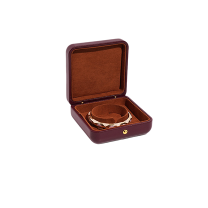 5pcs Luxury PU Leather Jewelry Box, Velvet Lined Gift Case, Elegant Presentation Packaging