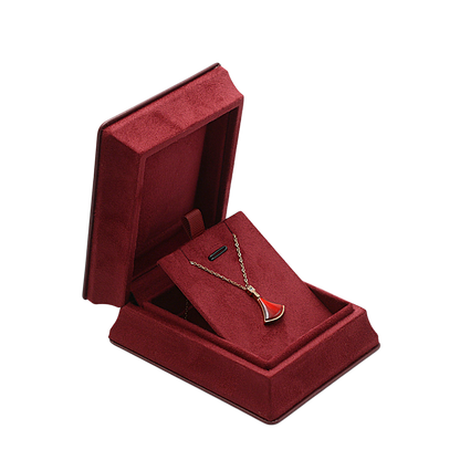 5PCS Velvet Jewelry Box, Suede Gift Packaging Case for Rings Earrings Necklaces