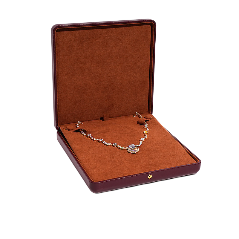 5pcs Luxury PU Leather Jewelry Box, Velvet Lined Gift Case, Elegant Presentation Packaging