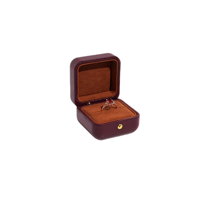 5pcs Luxury PU Leather Jewelry Box, Velvet Lined Gift Case, Elegant Presentation Packaging