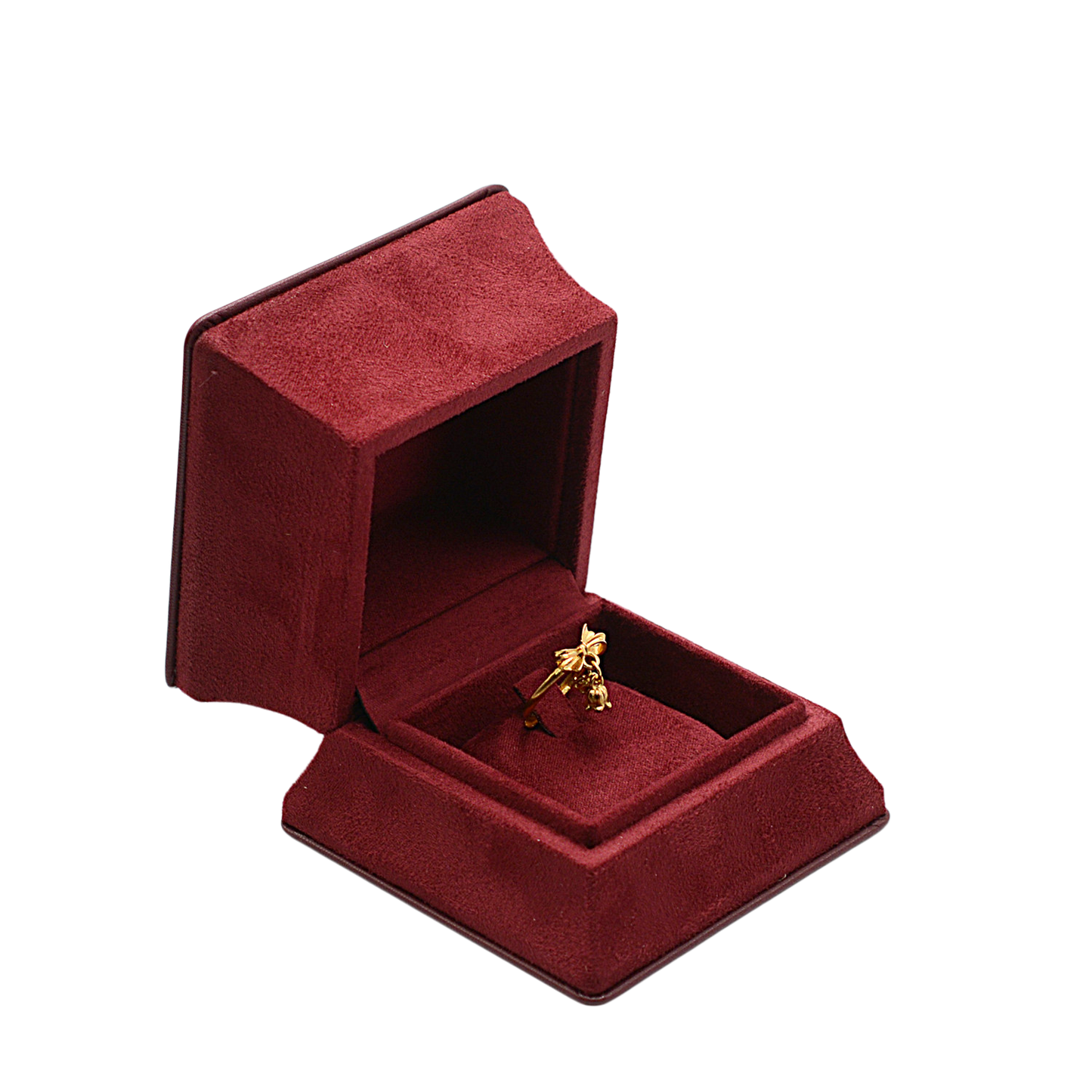5PCS Velvet Jewelry Box, Suede Gift Packaging Case for Rings Earrings Necklaces