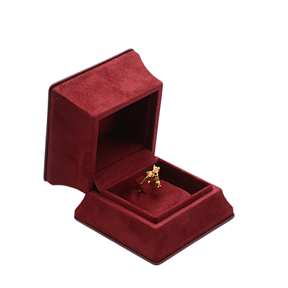 5PCS Velvet Jewelry Box, Suede Gift Packaging Case for Rings Earrings Necklaces