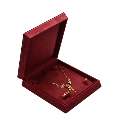 5PCS Velvet Jewelry Box, Suede Gift Packaging Case for Rings Earrings Necklaces