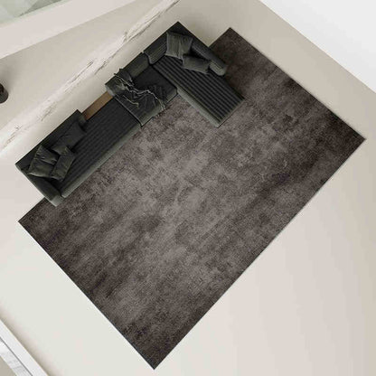 Grey carpet living room light luxury high-end high-end washable rub home sofa floor mat