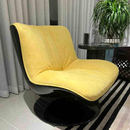 Designer baxter minimalist casual living room creative light luxury single FRP revolving lazy duck bill sofa chair