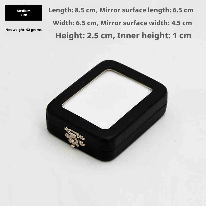 5PCS Gemstone Display Box for Loose Stones, Crystal Storage Case,stone box