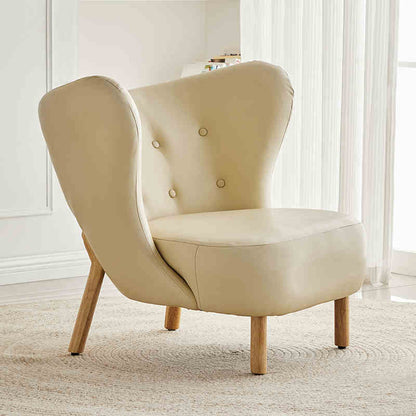 Lazy sofa chair Lamb velvet white ins wind net red balcony leisure long hair chair Nordic bedroom single chair