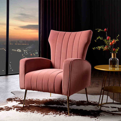 American light luxury tiger chair simple modern leisure Nordic living room bedroom small apartment fabric sofa complete