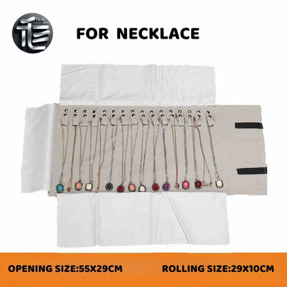 Jewelry roll,Jewelry travel case,Velvet jewelry roll,Leather jewelry organizer,Jewelry pouch,Compact jewelry roll