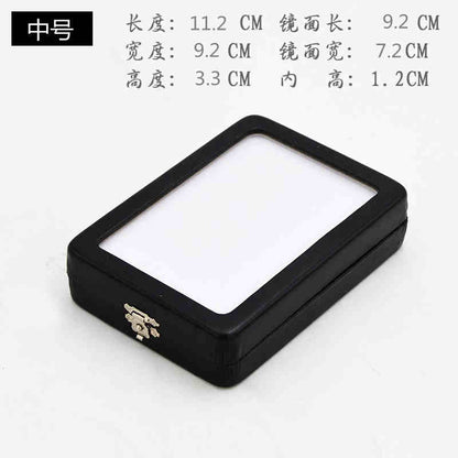 5PCS Gemstone Display Box for Loose Stones, Crystal Storage Case,stone box