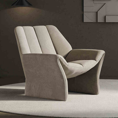 Light luxury single sofa chair Nordic living room balcony leisure designer to discuss modern simple network red recliner