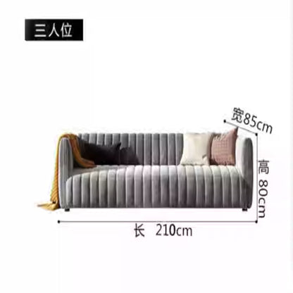 American light luxury designer style living room villa will be modern simple fabric sofa