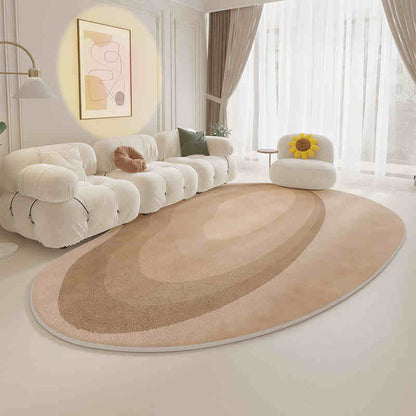 Cream wind special-shaped carpet living room light luxury luxury sofa home light green clouds irregular cushion bedroom