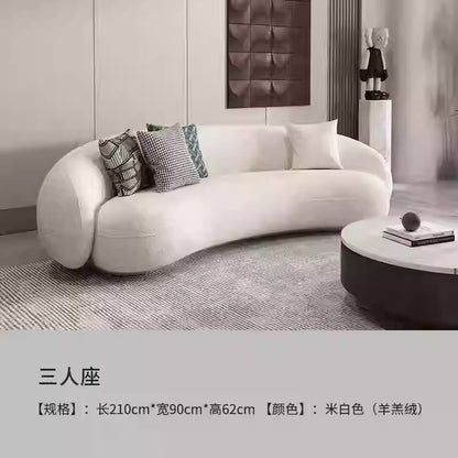 Nordic fabric sofa creative small apartment simple