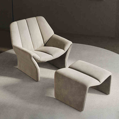 Light luxury single sofa chair Nordic living room balcony leisure designer to discuss modern simple network red recliner