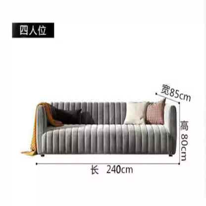 American light luxury designer style living room villa will be modern simple fabric sofa