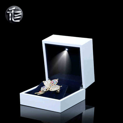 5pcs LED Jewelry Box with Light for Necklace Ring and Bracelet Gift1