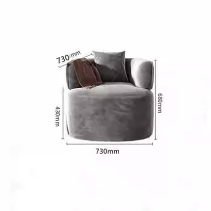 American light luxury designer style living room villa will be modern simple fabric sofa