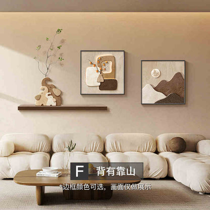 The new style has the backing of the living room decorative painting high-grade wall painting modern simple high-grade sense of sofa background wall hanging painting