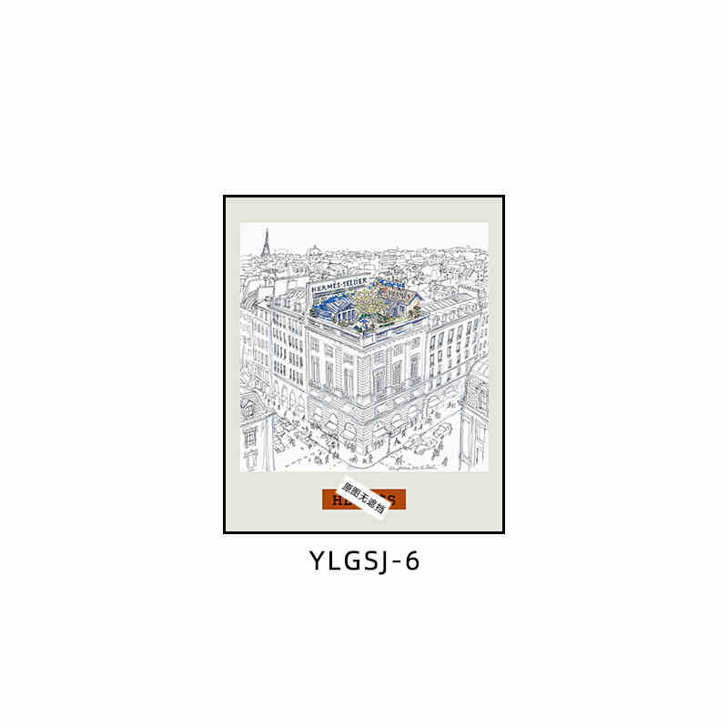Love code silk scarf hanging painting light luxury high-end living room porch decorative painting European restaurant sofa background wall floor painting