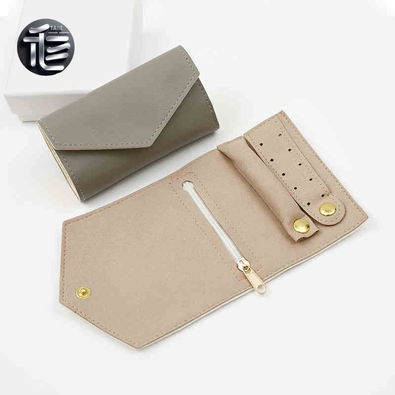 Jewelry pouch,Travel jewelry pouch,PU leather jewelry bag