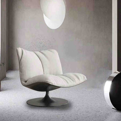 Designer baxter minimalist casual living room creative light luxury single FRP revolving lazy duck bill sofa chair