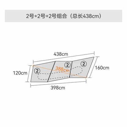 Abnormity module rock sofa Villa abnormity personality combination designer large flat fabric sofa