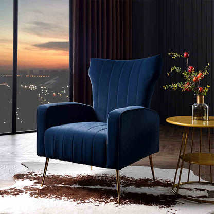 American light luxury tiger chair simple modern leisure Nordic living room bedroom small apartment fabric sofa complete