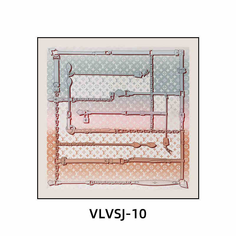 Silk scarf decoration painting modern light luxury high-end L painting V new clothing store cloakroom bedroom bedside hanging painting living room