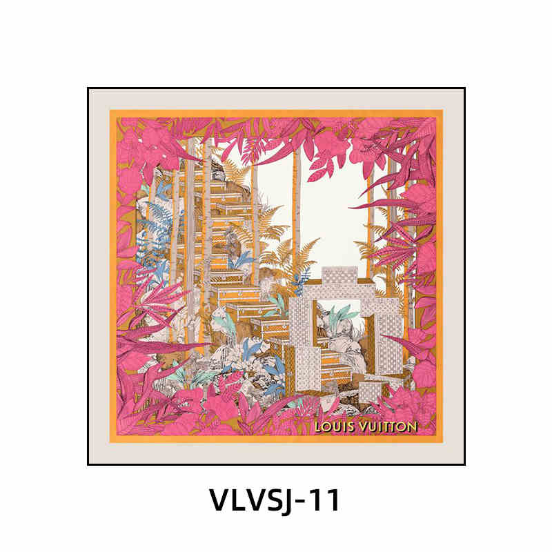 Silk scarf decoration painting modern light luxury high-end L painting V new clothing store cloakroom bedroom bedside hanging painting living room