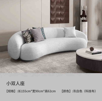 Nordic fabric sofa creative small apartment simple