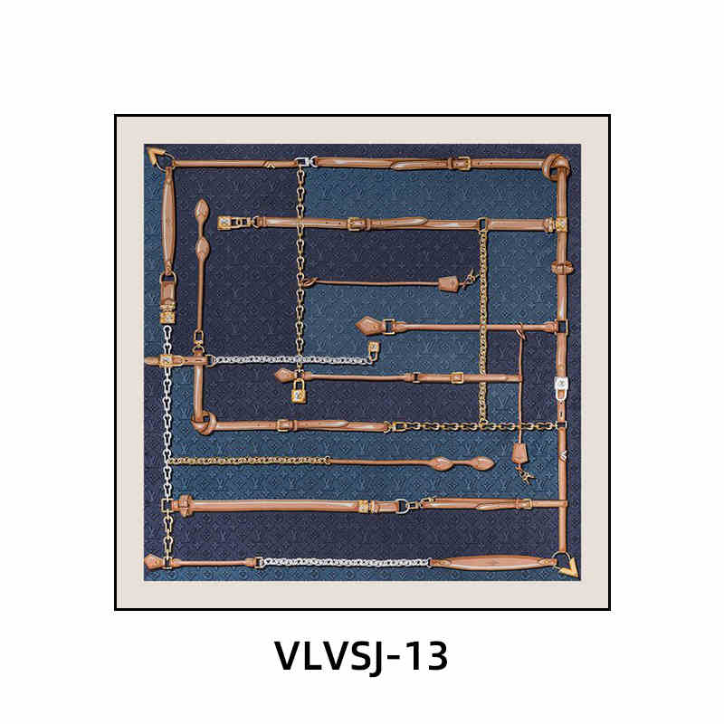 Silk scarf decoration painting modern light luxury high-end L painting V new clothing store cloakroom bedroom bedside hanging painting living room