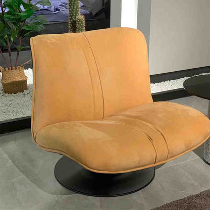 Designer baxter minimalist casual living room creative light luxury single FRP revolving lazy duck bill sofa chair