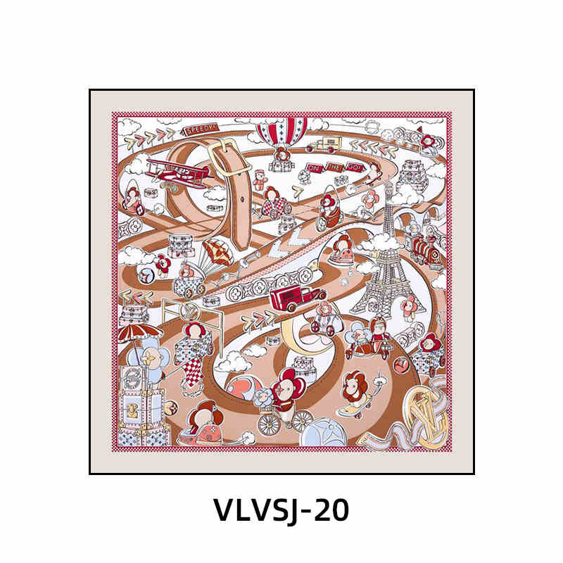Silk scarf decoration painting modern light luxury high-end L painting V new clothing store cloakroom bedroom bedside hanging painting living room