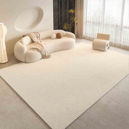 Cream wind carpet living room light luxury senior sense home sofa floor mat bedroom waterproof wash free wipe