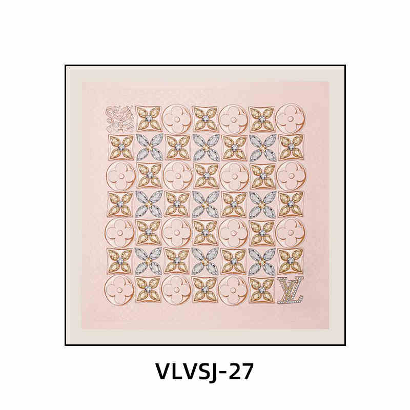 Silk scarf decoration painting modern light luxury high-end L painting V new clothing store cloakroom bedroom bedside hanging painting living room
