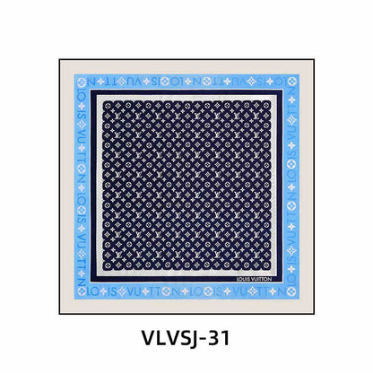 Silk scarf decoration painting modern light luxury high-end L painting V new clothing store cloakroom bedroom bedside hanging painting living room