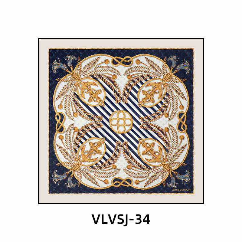 Silk scarf decoration painting modern light luxury high-end L painting V new clothing store cloakroom bedroom bedside hanging painting living room