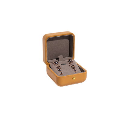 5pcs Luxury PU Leather Jewelry Box, Velvet Lined Gift Case, Elegant Presentation Packaging