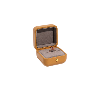 5pcs Luxury PU Leather Jewelry Box, Velvet Lined Gift Case, Elegant Presentation Packaging