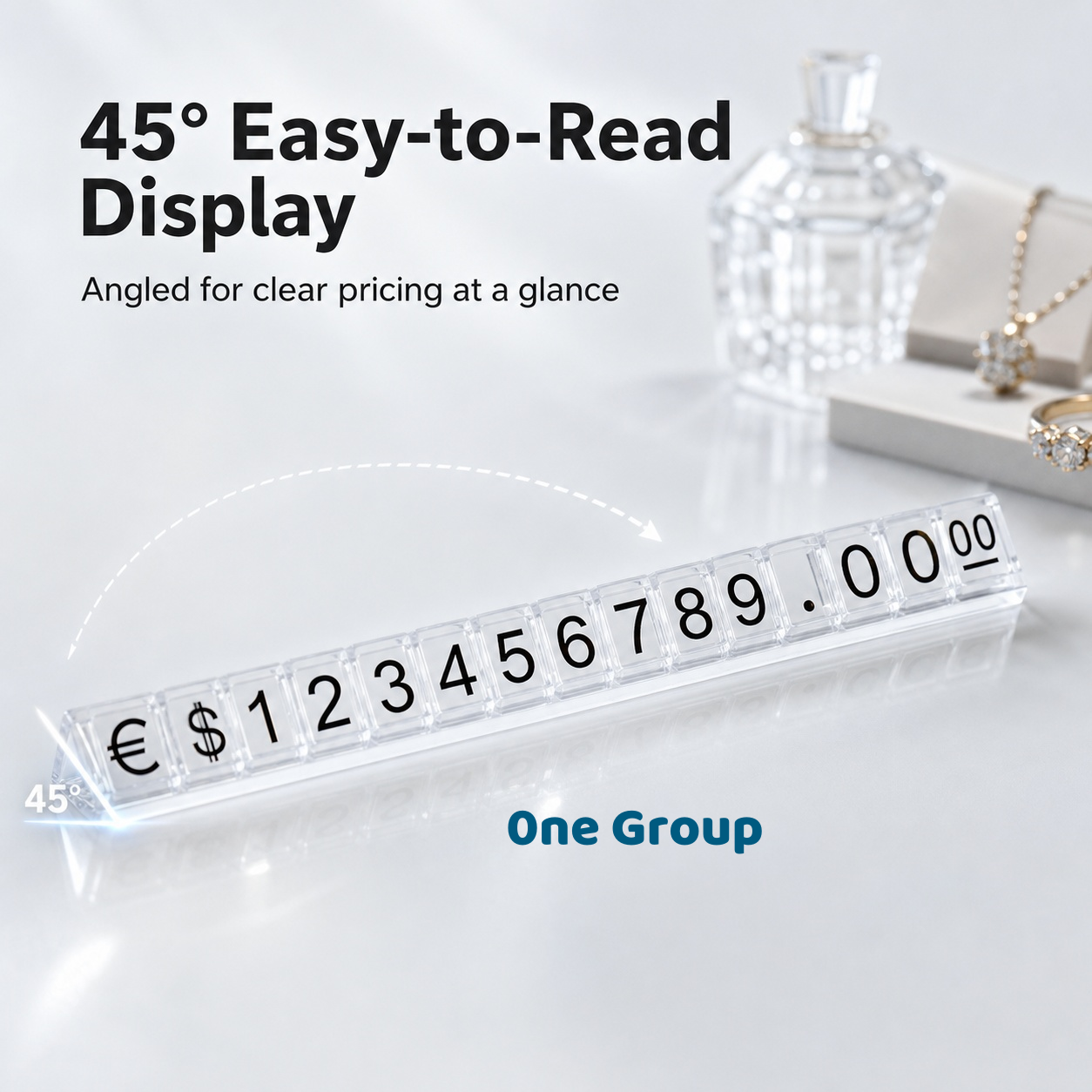 Plastic Jewelry Price Tags, Craft Show Display Number Labels, Retail Booth Supplies