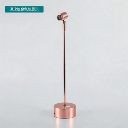 Wireless LED Spotlight for Jewelry Display, Rechargeable Countertop Spot Lamp