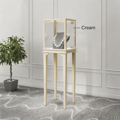 Glass Countertop Display Case for Jewelry Store Metal Showcase metal with paint Jewelry cabinet