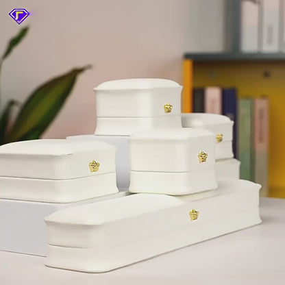 Leather Jewelry Box,Engagement Ring Box,Custom Jewelry Box for Small Business