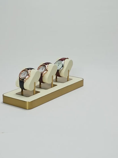 Metal Watch Display Box - 12 Slot Stainless Steel Showcase for Men